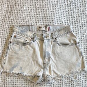 Vintage Levi Bleach Dyed Shorts